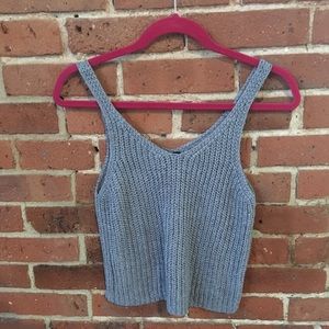 Moon and Madison Blue Crop Tank